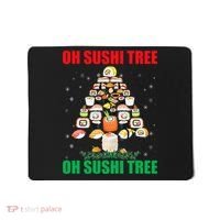 Oh Sushi Tree Funny Japanese Food Christmas Gift Mousepad thumb 0