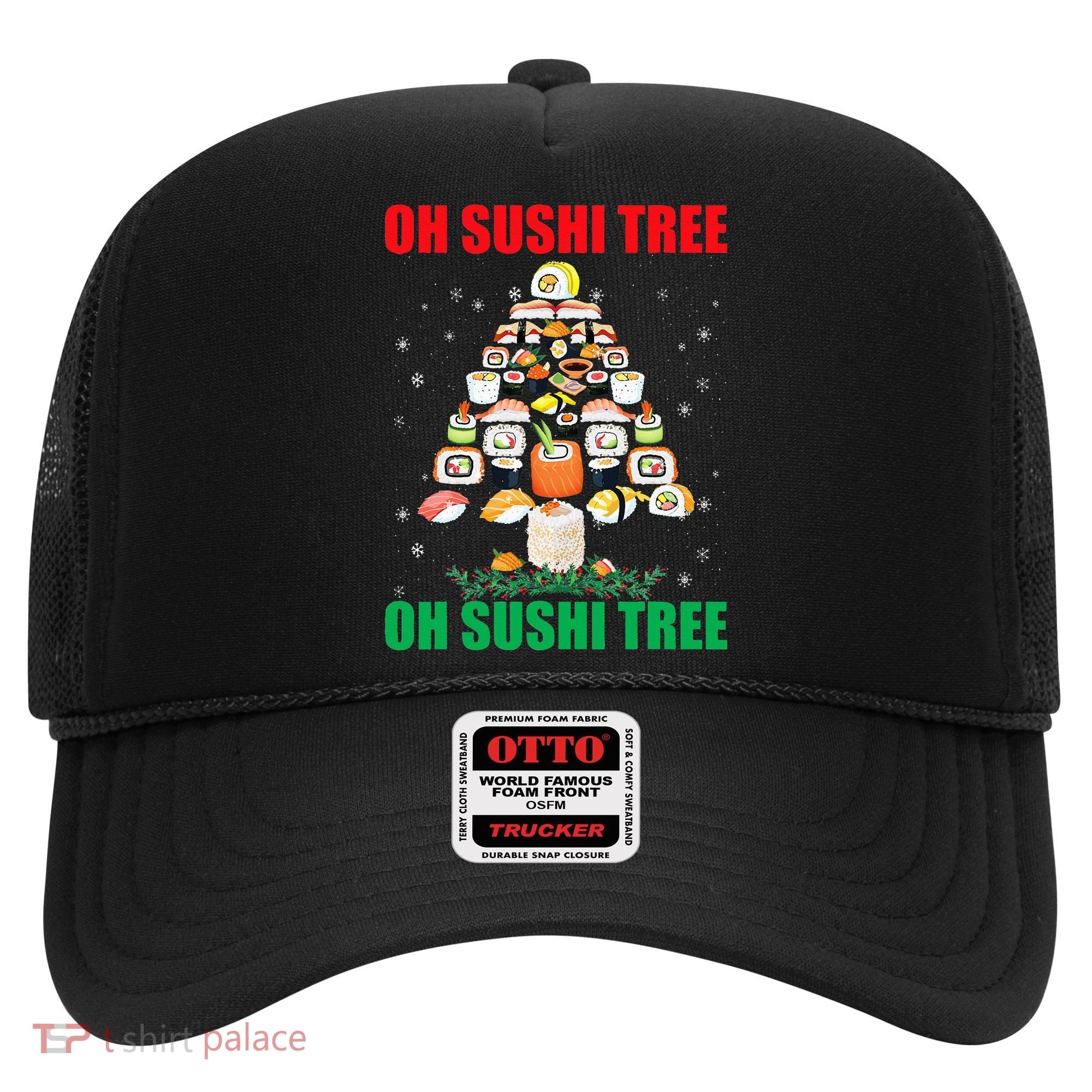 Oh Sushi Tree Funny Japanese Food Christmas Gift Hat