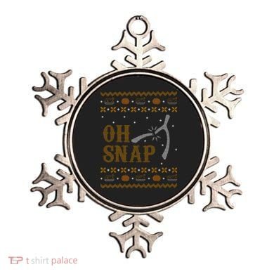Oh Snap Turkey Wish Bone Ugly Sweater Thanksgiving Ornament