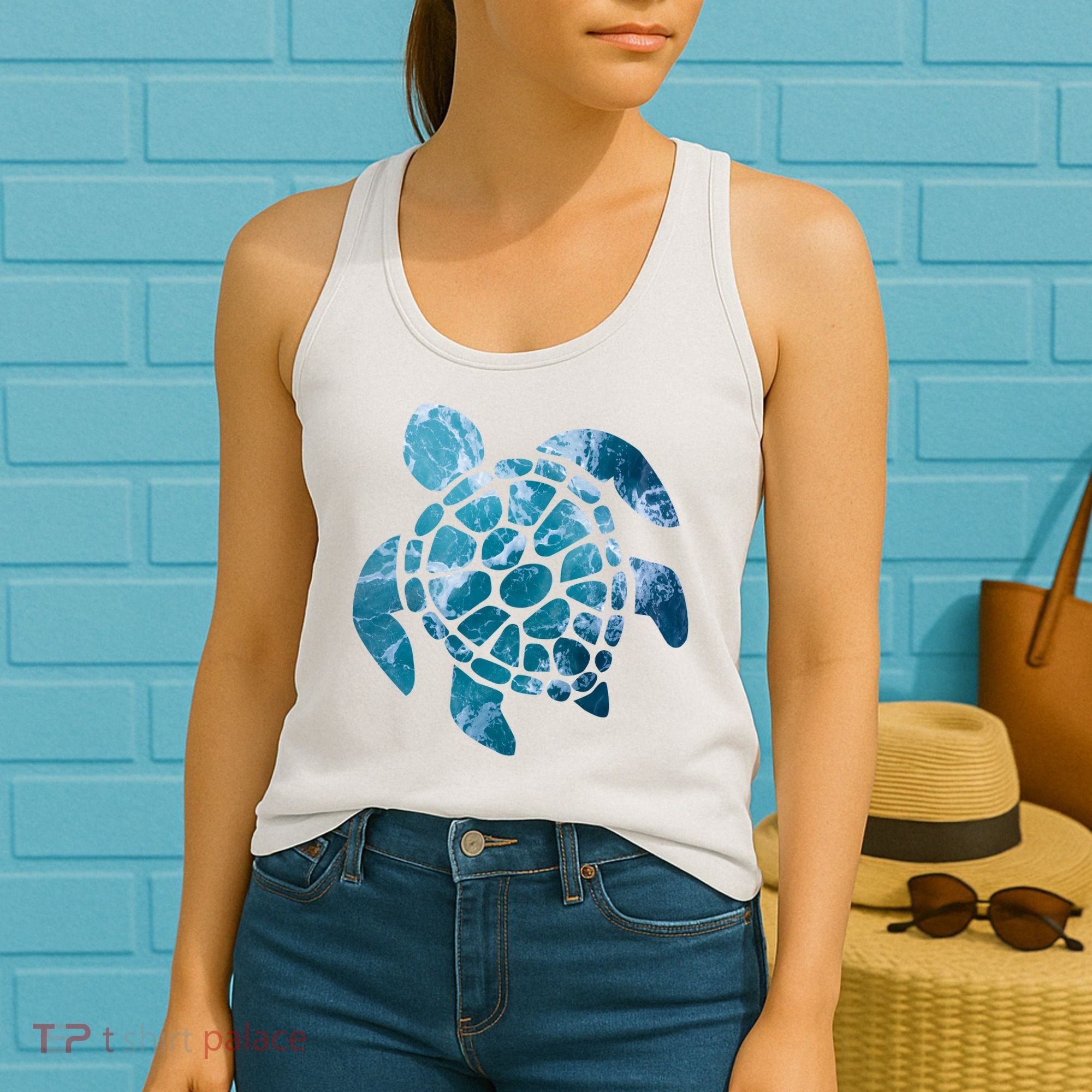 Ocean Sea Turtle Classic Women's Tank Top