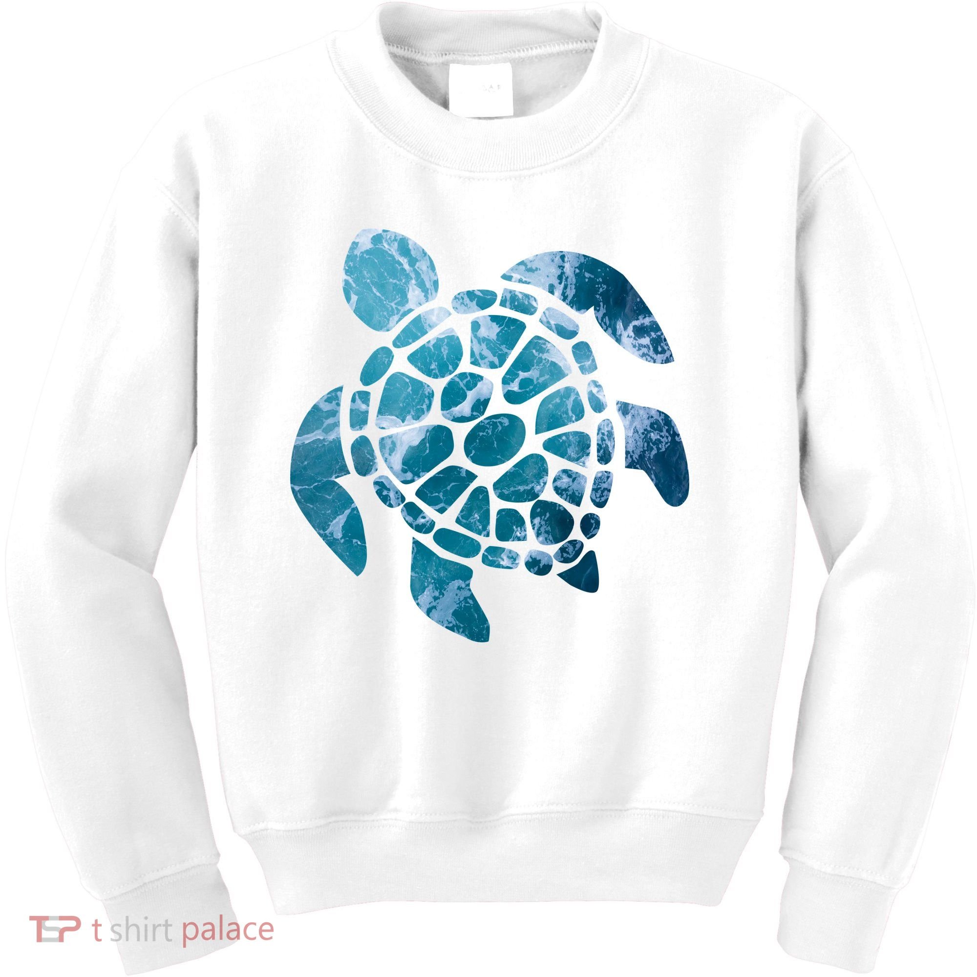 Ocean Sea Turtle Classic Kids Sweatshirt