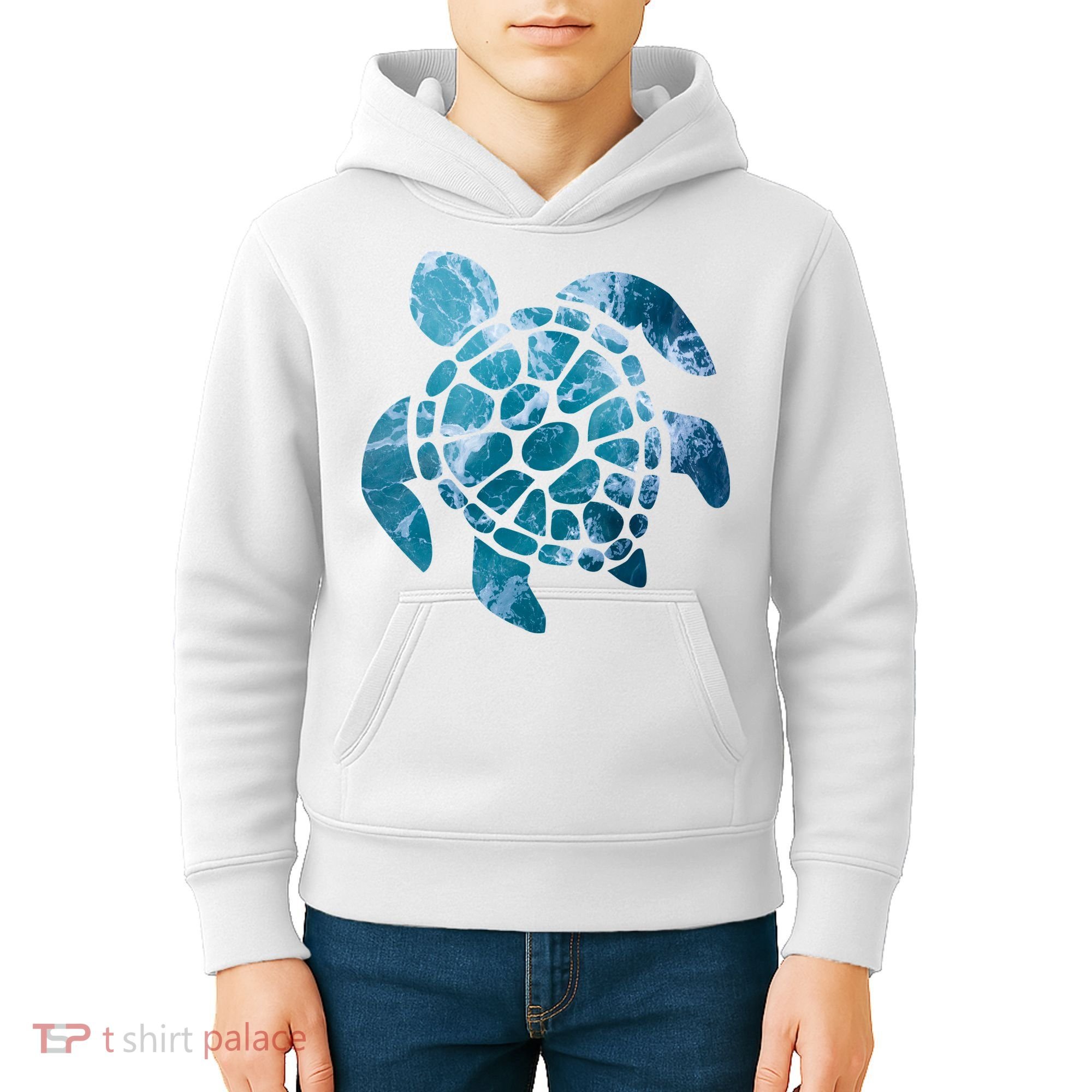 Ocean Sea Turtle Classic Kids Hoodie