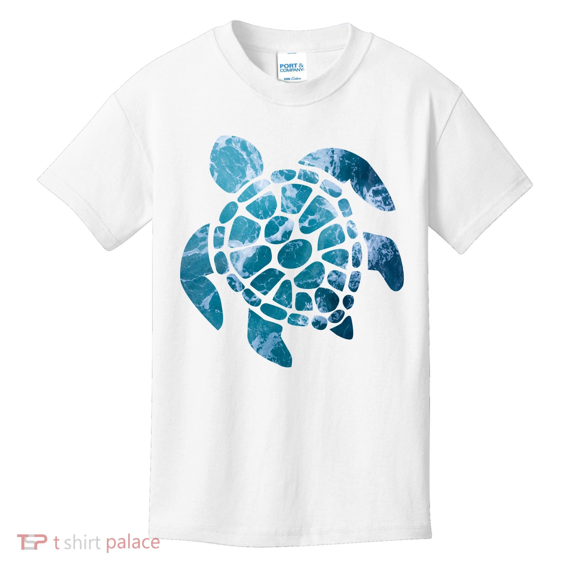 Ocean Sea Turtle Classic Kids T-Shirt