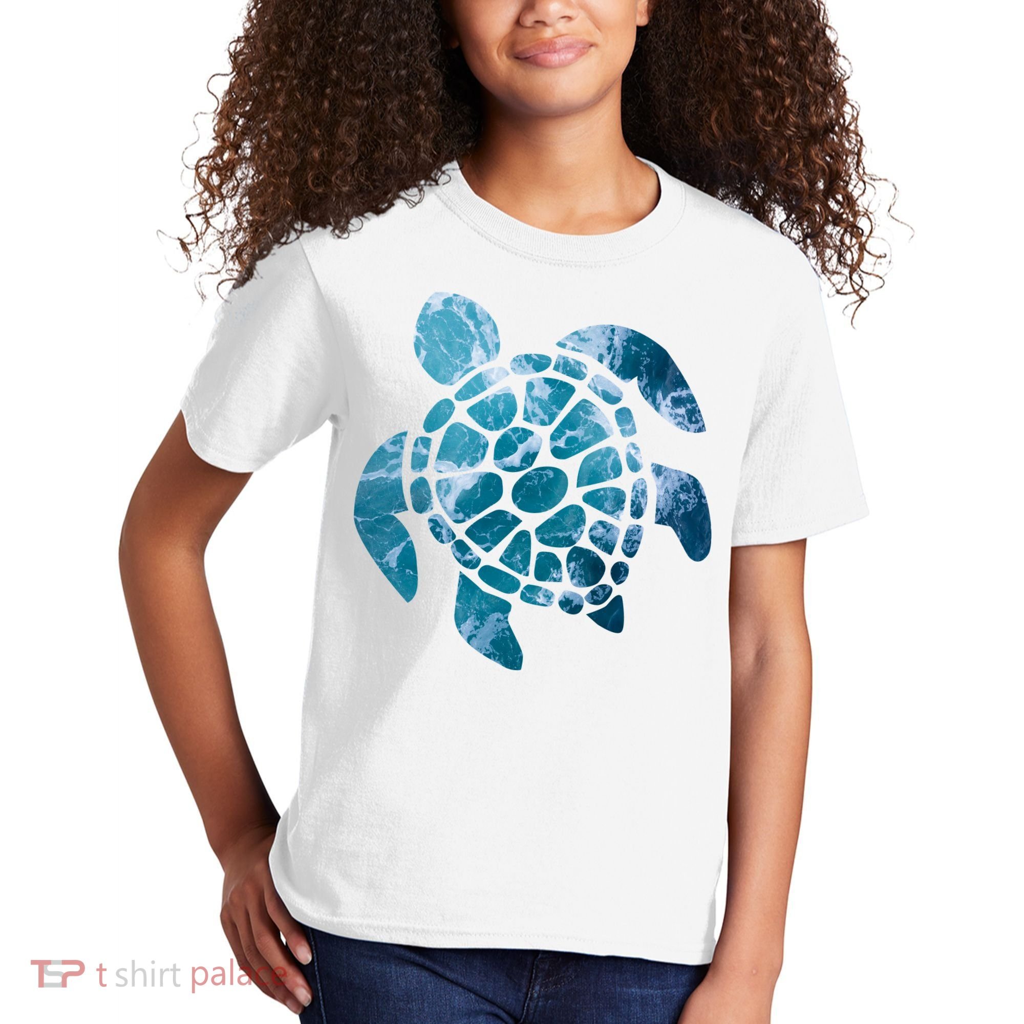 Ocean Sea Turtle Classic Kids T-Shirt