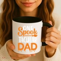 One Spook Tacular Dad Funny Spooky Dad Gift Coffee Mug thumb 3