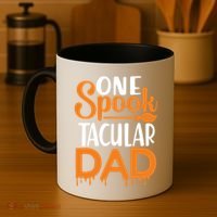 One Spook Tacular Dad Funny Spooky Dad Gift Coffee Mug thumb 4