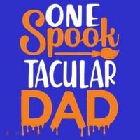 One Spook Tacular Dad Funny Spooky Dad Gift Coaster thumb 2