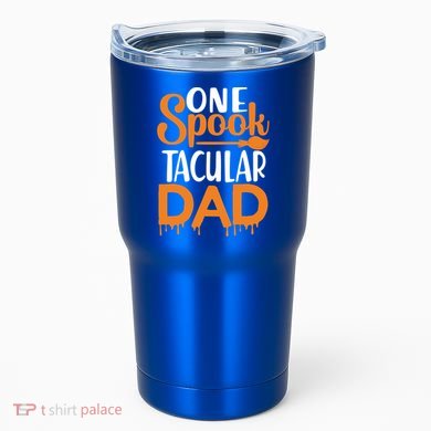 One Spook Tacular Dad Funny Spooky Dad Gift Tumbler