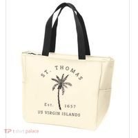 Original St. Thomas Virgin Islands Palm Tree Novelty Art Tote Bag thumb 3