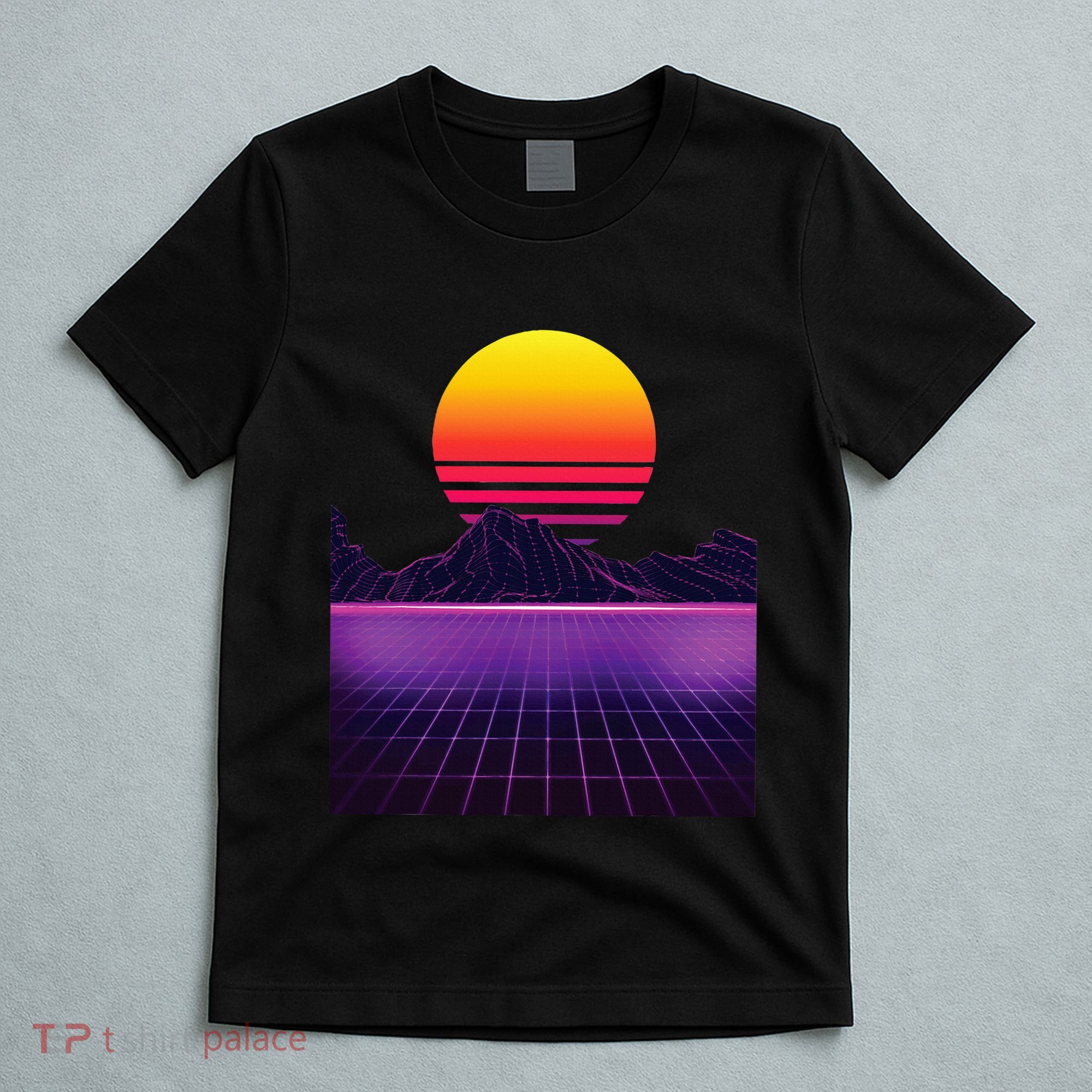 Outrun Synthwave Vaporwave Aesthetic 80S Retro T-Shirt