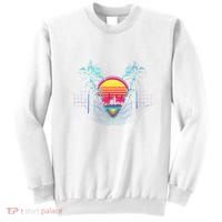Outrun Synthwave Vaporwave Aesthetic 80S Retro Sweatshirt thumb 0