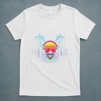 Outrun Synthwave Vaporwave Aesthetic 80S Retro T-Shirt thumb 5
