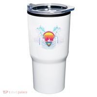 Outrun Synthwave Vaporwave Aesthetic 80S Retro Tumbler thumb 0