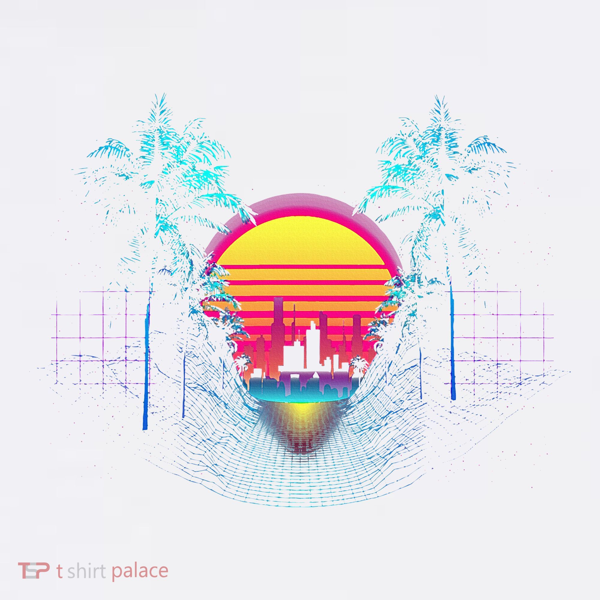 Outrun Synthwave Vaporwave Aesthetic 80S Retro Baby Bodysuit