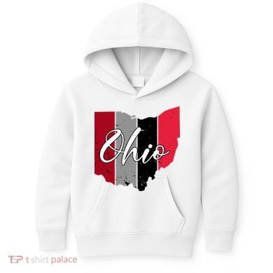 Ohio State Vintage Kids Hoodie