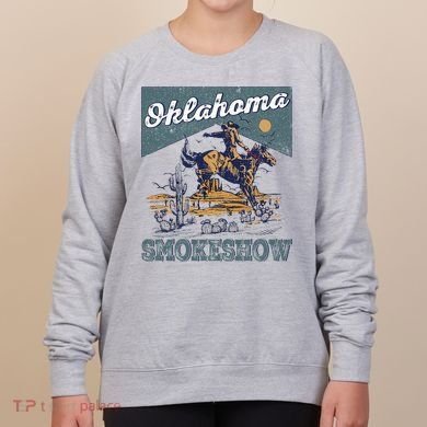 Oklahoma Smokeshow Western Oklahoma Smokeshow Rodeo Women's Sweatshirt