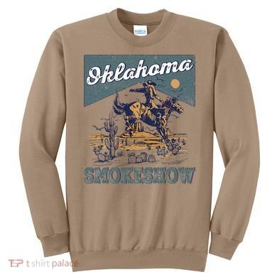 Oklahoma Smokeshow Western Oklahoma Smokeshow Rodeo Sweatshirt