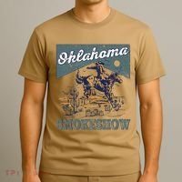 Oklahoma Smokeshow Western Oklahoma Smokeshow Rodeo T-Shirt thumb 3