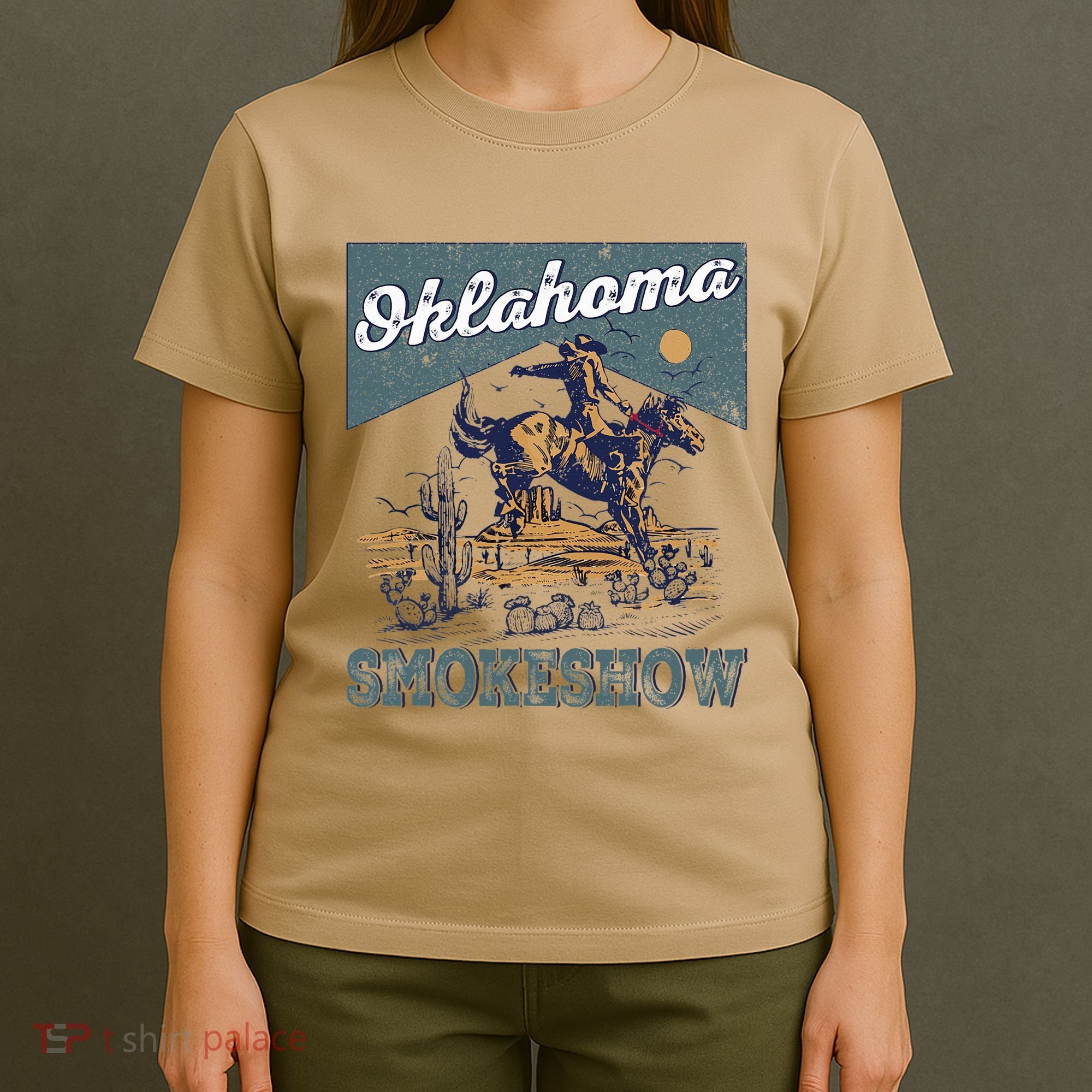 Oklahoma Smokeshow Western Oklahoma Smokeshow Rodeo T-Shirt