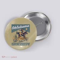 Oklahoma Smokeshow Western Oklahoma Smokeshow Rodeo Button thumb 0