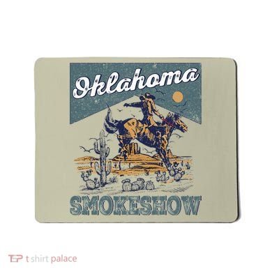 Oklahoma Smokeshow Western Oklahoma Smokeshow Rodeo Mousepad