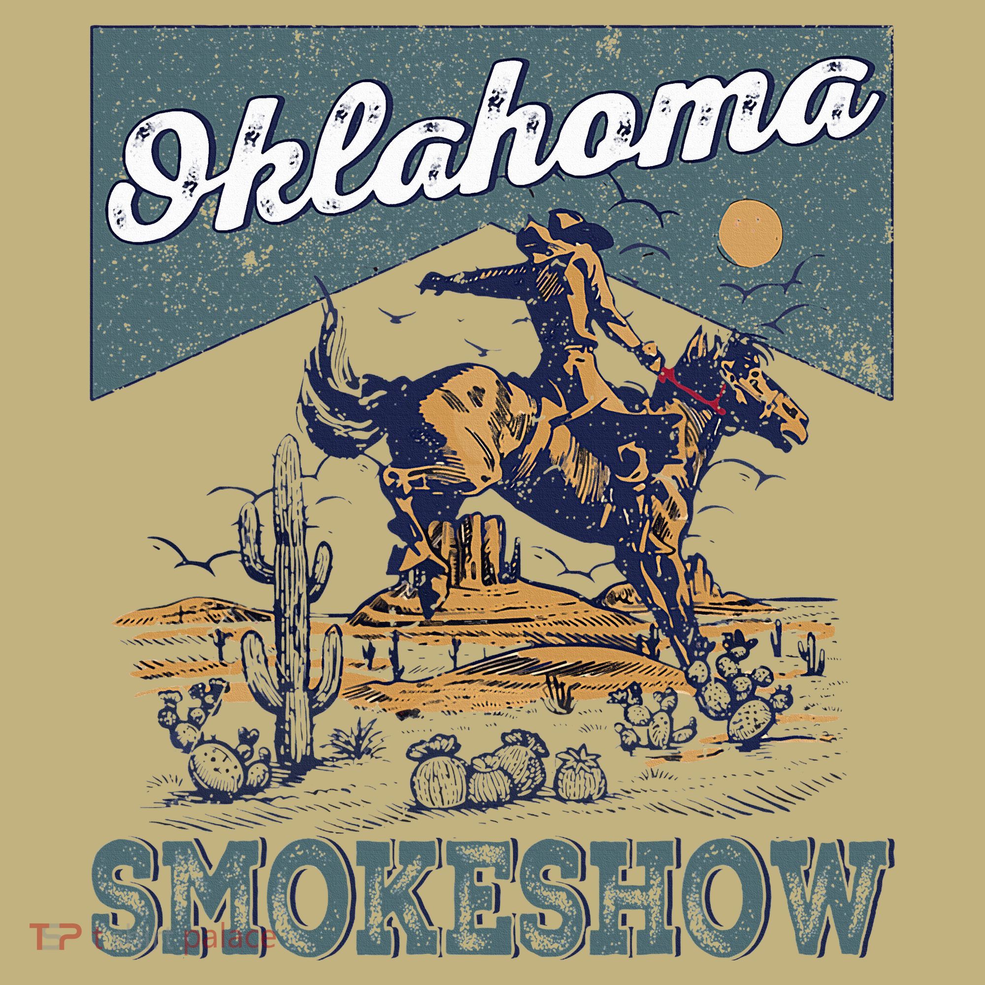 Oklahoma Smokeshow Western Oklahoma Smokeshow Rodeo Kids T-Shirt