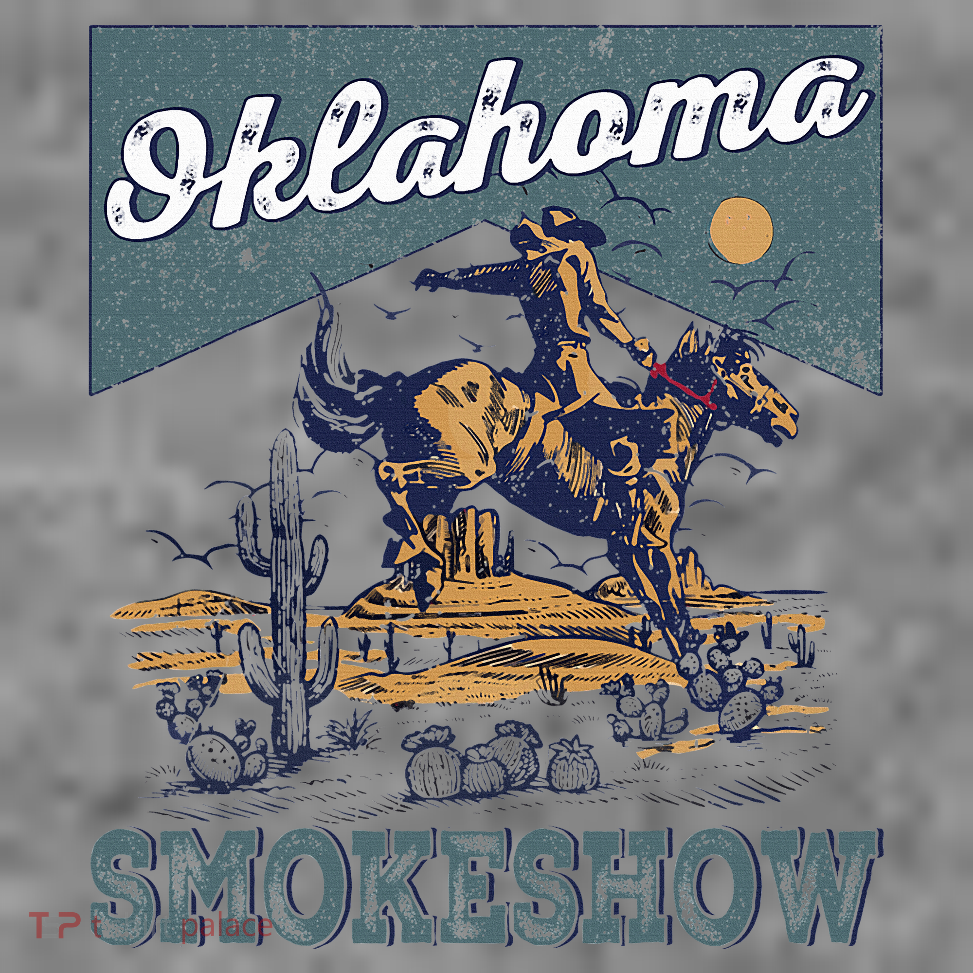 Oklahoma Smokeshow Western Oklahoma Smokeshow Rodeo Toddler Hoodie