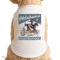 Oklahoma Smokeshow Western Oklahoma Smokeshow Rodeo Doggie Tank thumb 0