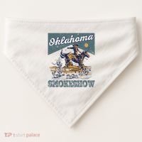 Oklahoma Smokeshow Western Oklahoma Smokeshow Rodeo USA-Made Doggie Bandana thumb 0