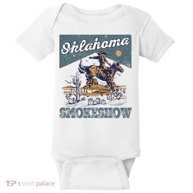 Oklahoma Smokeshow Western Oklahoma Smokeshow Rodeo Baby Bodysuit