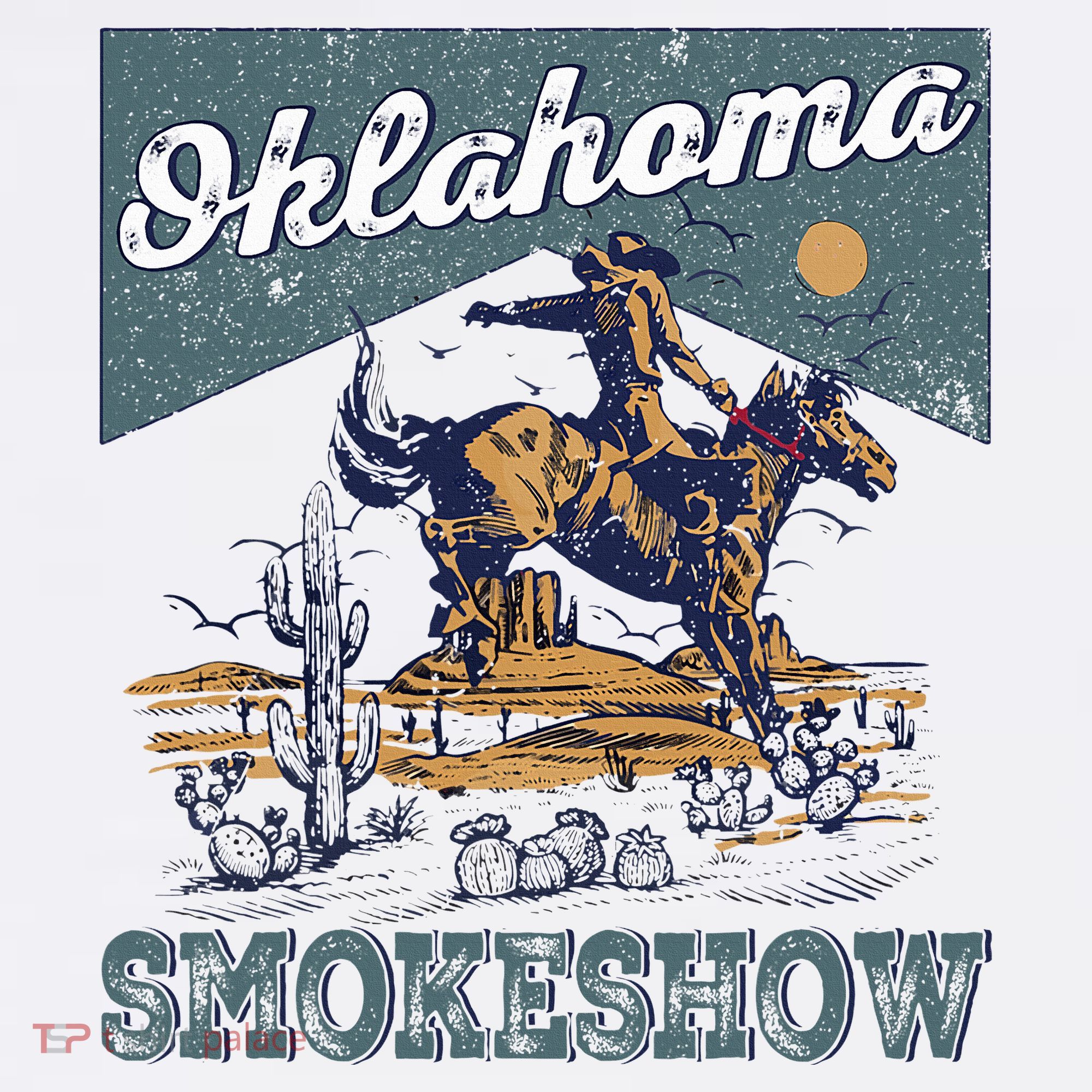Oklahoma Smokeshow Western Oklahoma Smokeshow Rodeo Baby Bodysuit
