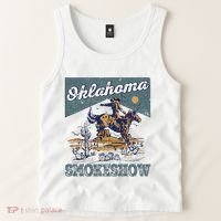 Oklahoma Smokeshow Western Oklahoma Smokeshow Rodeo Tank Top thumb 2