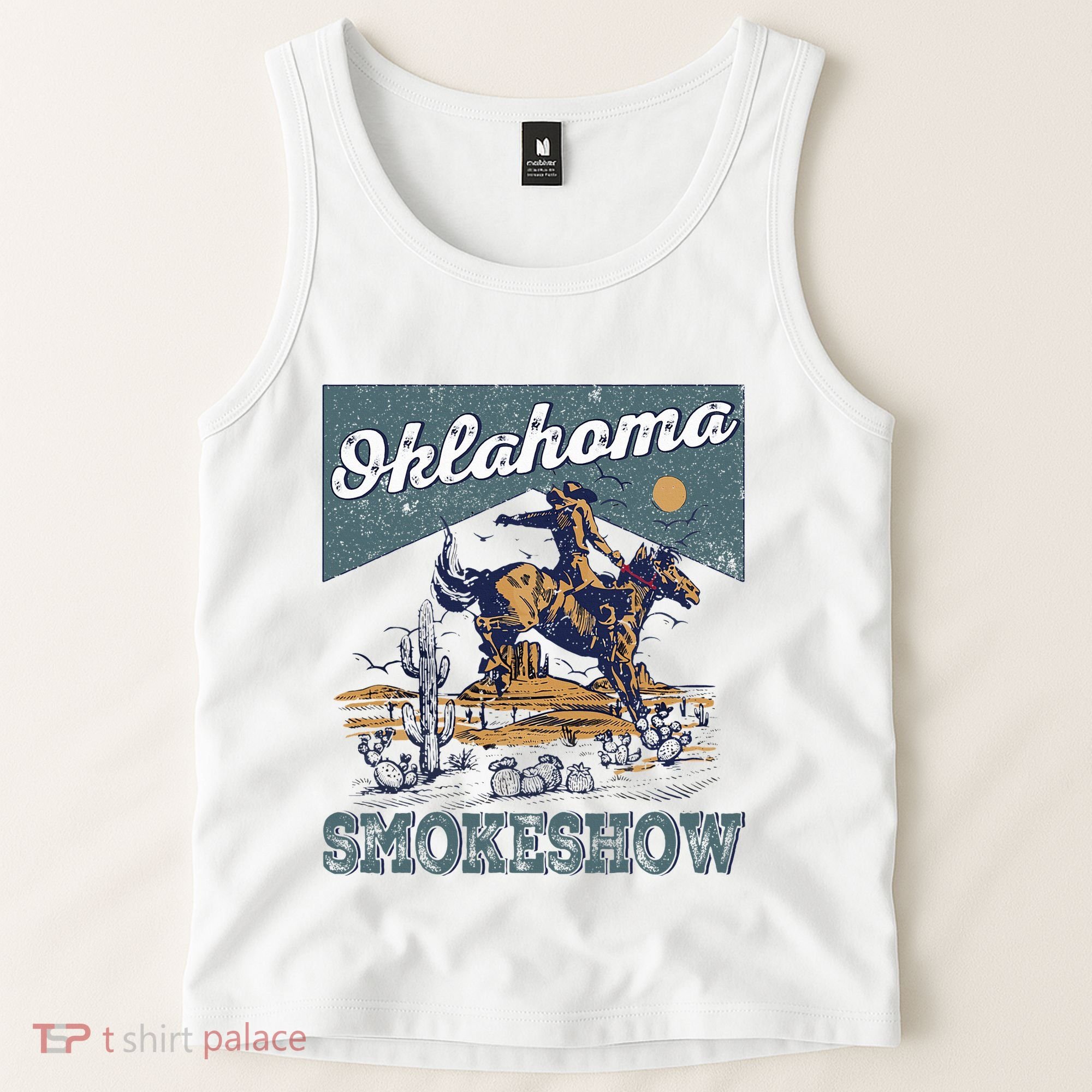 Oklahoma Smokeshow Western Oklahoma Smokeshow Rodeo Tank Top