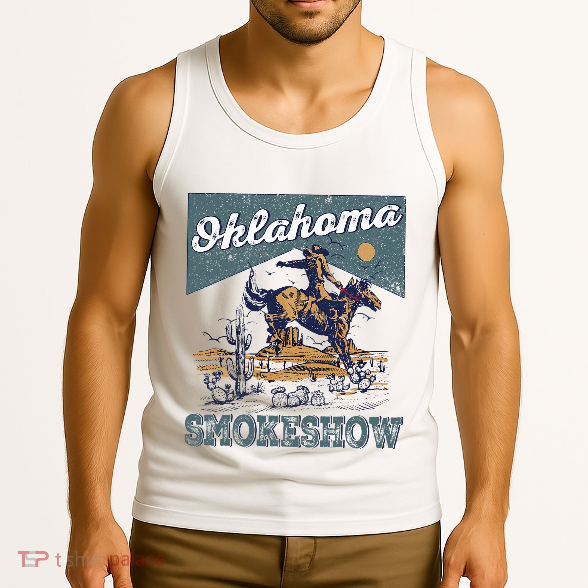 Oklahoma Smokeshow Western Oklahoma Smokeshow Rodeo Tank Top