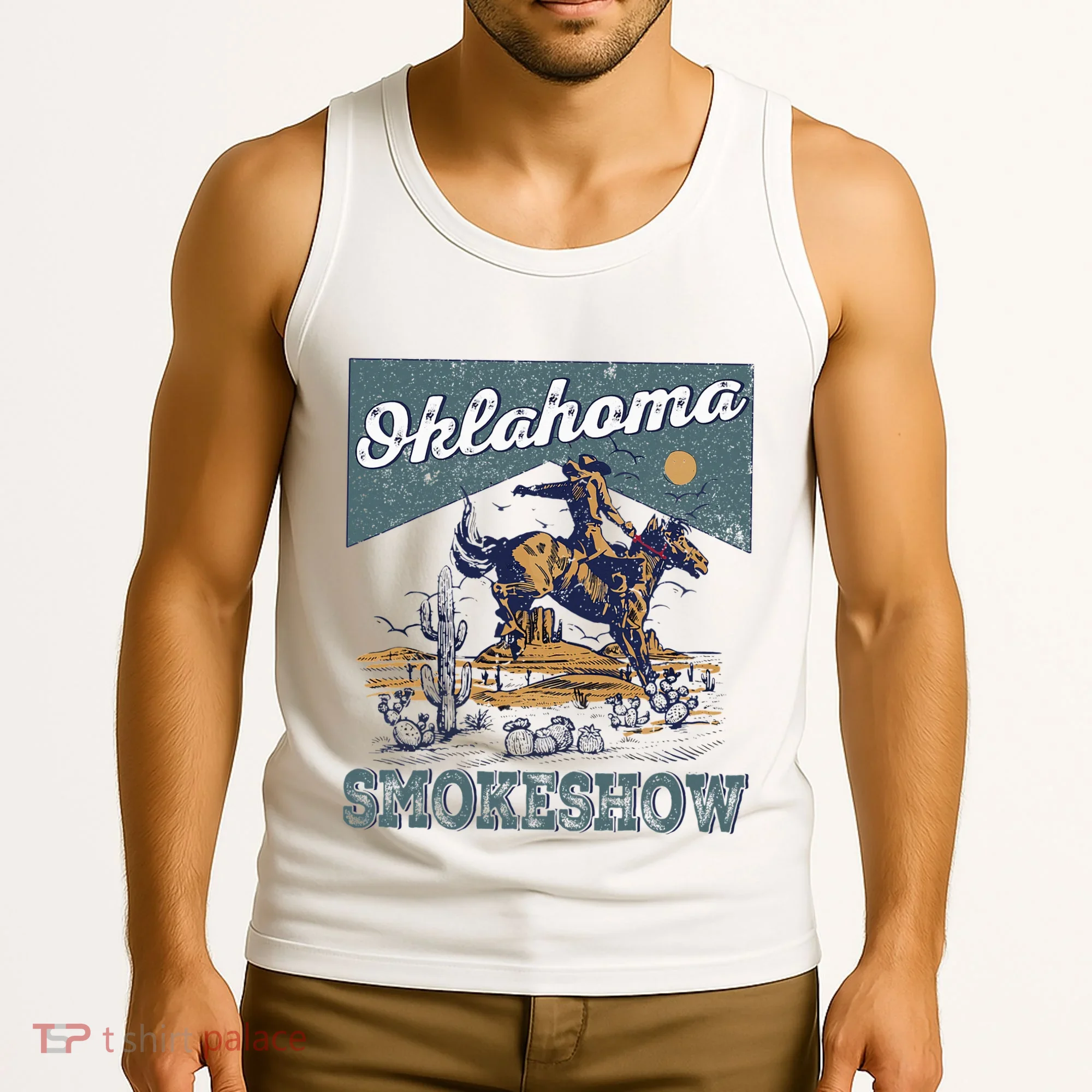 Oklahoma Smokeshow Western Oklahoma Smokeshow Rodeo Tank Top