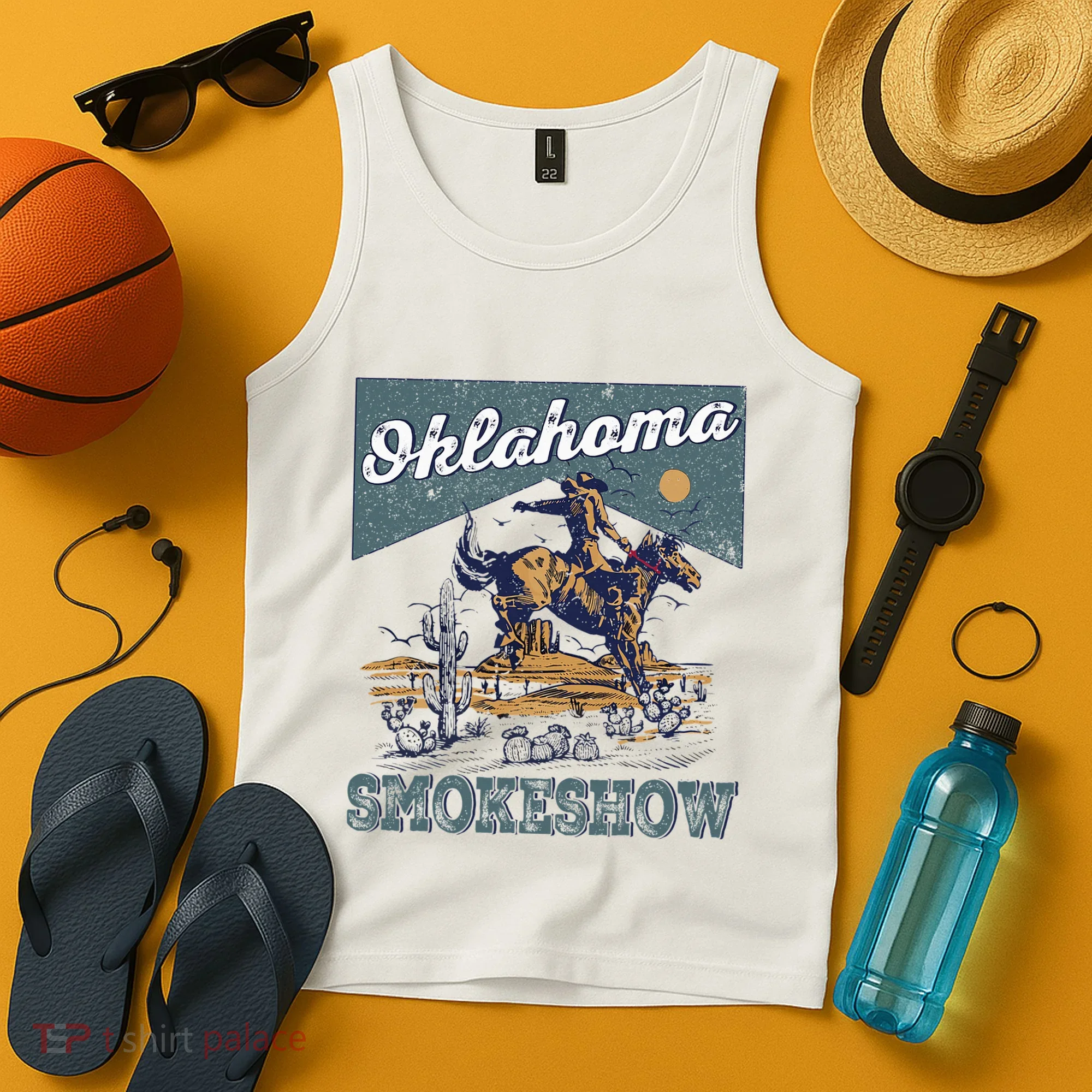 Oklahoma Smokeshow Western Oklahoma Smokeshow Rodeo Tank Top