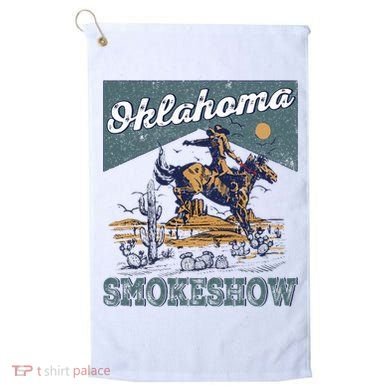 Oklahoma Smokeshow Western Oklahoma Smokeshow Rodeo Golf Towel