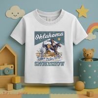 Oklahoma Smokeshow Western Oklahoma Smokeshow Rodeo Toddler T-Shirt thumb 3