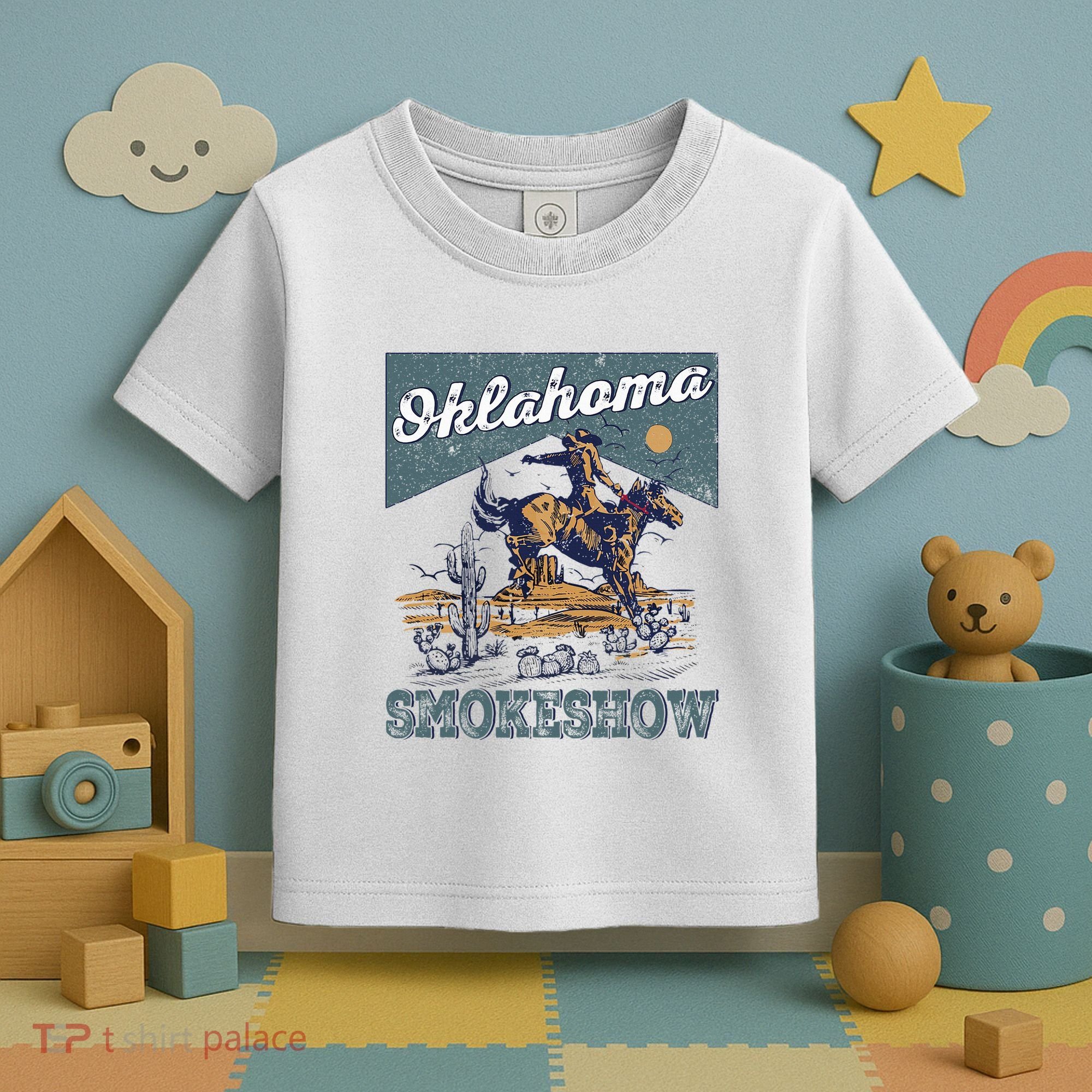 Oklahoma Smokeshow Western Oklahoma Smokeshow Rodeo Toddler T-Shirt