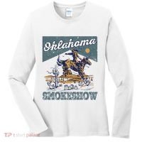 Oklahoma Smokeshow Western Oklahoma Smokeshow Rodeo Women's Long Sleeve Shirt thumb 0
