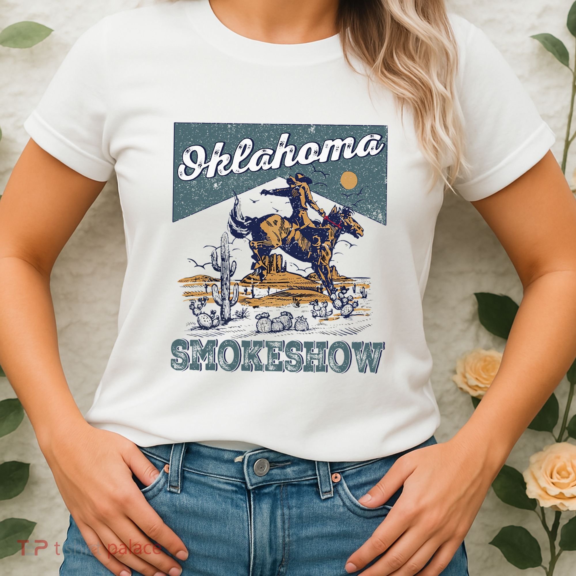 Oklahoma Smokeshow Western Oklahoma Smokeshow Rodeo Women's T-Shirt
