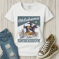 Oklahoma Smokeshow Western Oklahoma Smokeshow Rodeo Women's T-Shirt thumb 3