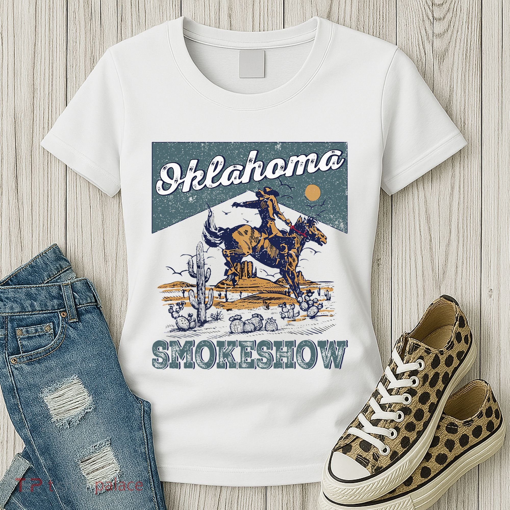 Oklahoma Smokeshow Western Oklahoma Smokeshow Rodeo Women's T-Shirt