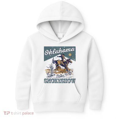 Oklahoma Smokeshow Western Oklahoma Smokeshow Rodeo Kids Hoodie