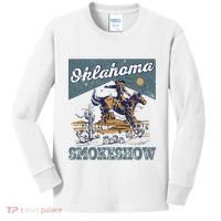 Oklahoma Smokeshow Western Oklahoma Smokeshow Rodeo Kids Long Sleeve Shirt thumb 0