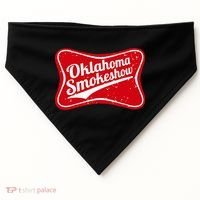 Oklahoma Smokeshow Western Country Music USA-Made Doggie Bandana thumb 0