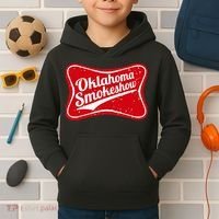 Oklahoma Smokeshow Western Country Music Kids Hoodie thumb 2