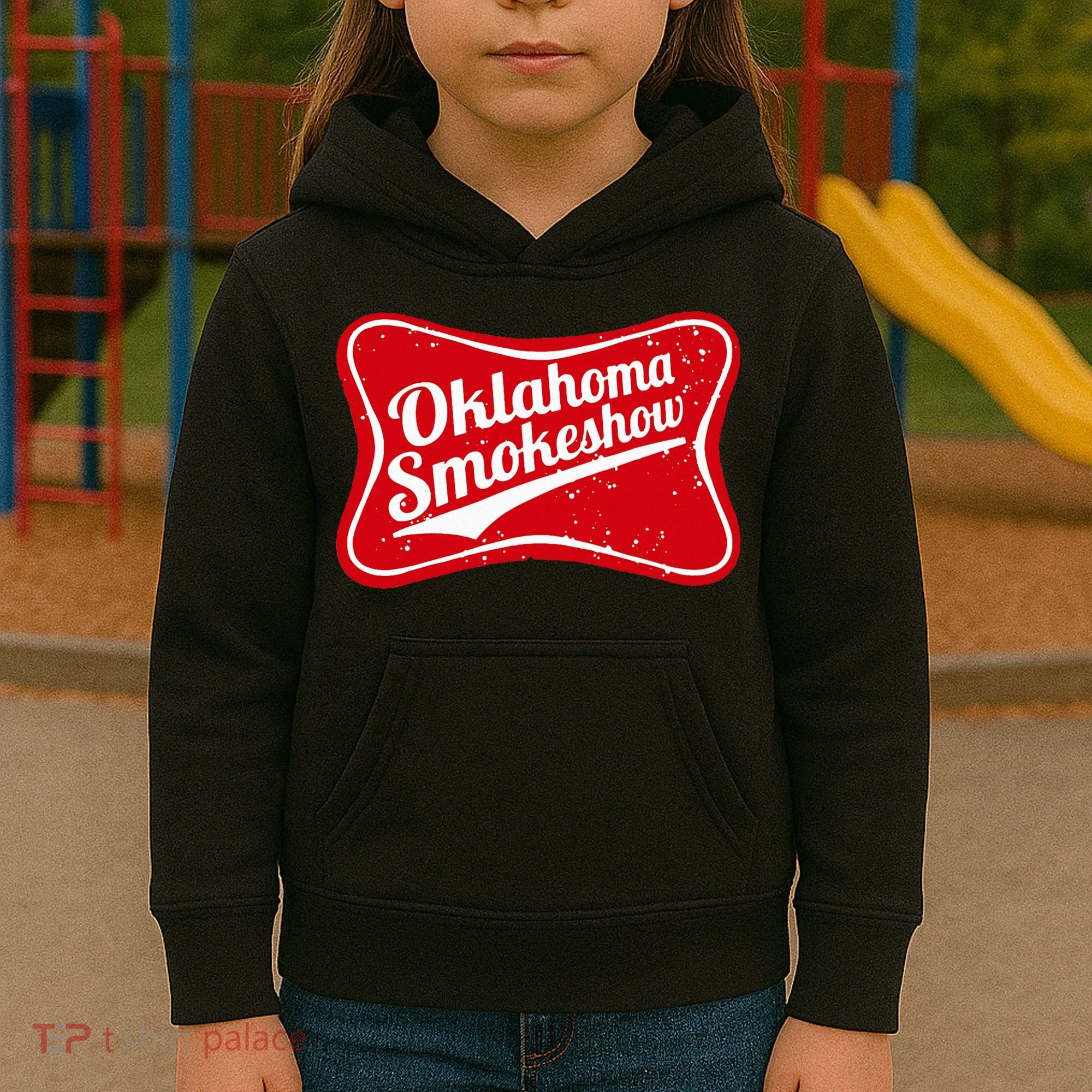 Oklahoma Smokeshow Western Country Music Kids Hoodie