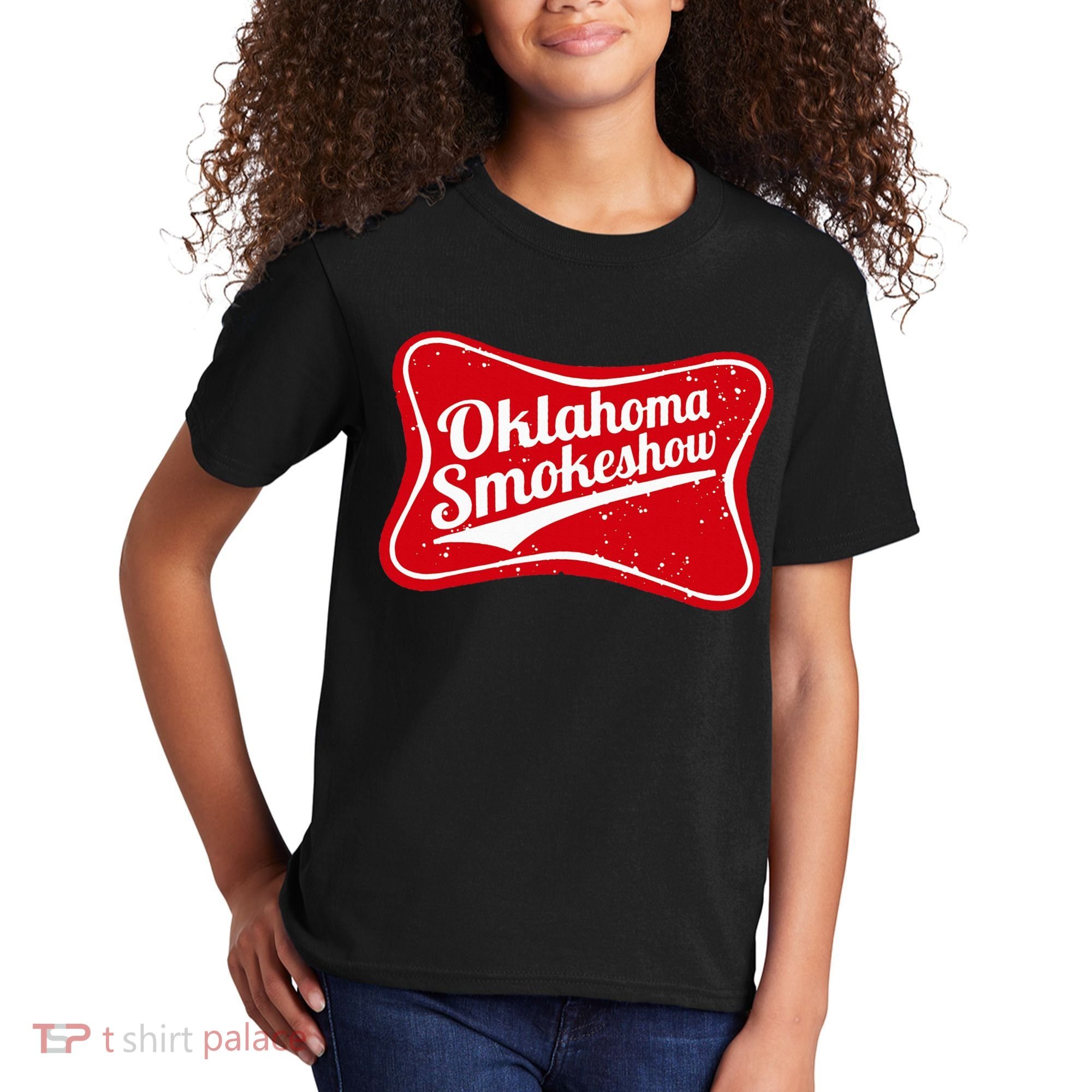 Oklahoma Smokeshow Western Country Music Kids T-Shirt