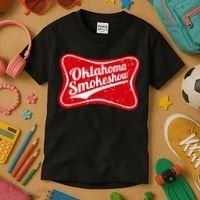 Oklahoma Smokeshow Western Country Music Kids T-Shirt thumb 3
